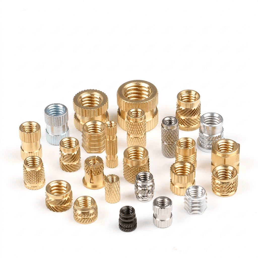 Precision brass inserts manufactured by Pragati Products